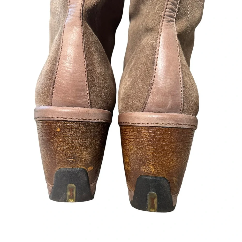 Jambu | Riviera Leather and Suede Clog Boot Size 8.5 - Picture 4 of 16